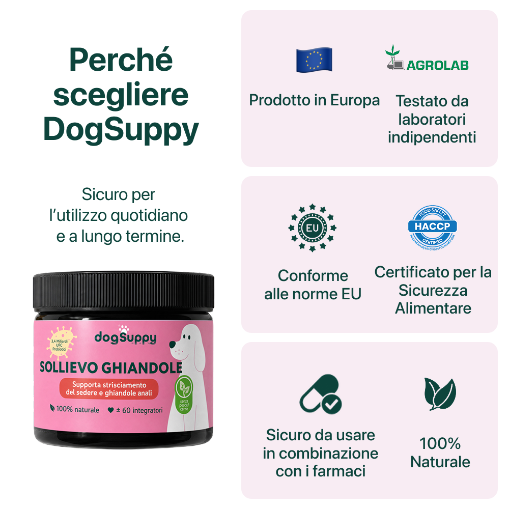 Sollievo Ghiandole🌿 | 100% Naturale | 60 integratori
